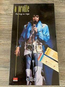 Elvis Presley A profile The King on stage vol 1 and 2 box sets MEGA RARE
