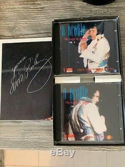 Elvis Presley A profile The King on stage vol 1 and 2 box sets MEGA RARE