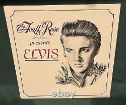 Elvis Presley Acuff Rose Presents LP Demo Promo Not For Sale 1986 NM RARE