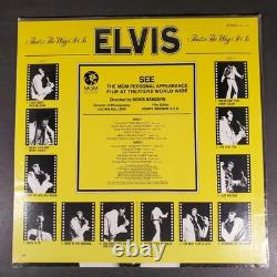 Elvis Presley Afl1-4445 That's The Way It Is Factory Sealed Rare Afl1 Prefix