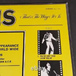 Elvis Presley Afl1-4445 That's The Way It Is Factory Sealed Rare Afl1 Prefix