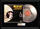 Elvis Presley Aloha From Hawaii Lp White Gold Platinum Record Rare