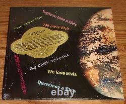 Elvis Presley Aloha From Hawaii QUAD 1st ISSUE With Rare Hype Stickers VPSX-6089