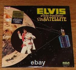Elvis Presley Aloha From Hawaii QUAD 1st ISSUE With Rare Hype Stickers VPSX-6089