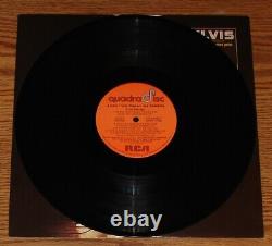 Elvis Presley Aloha From Hawaii QUAD 1st ISSUE With Rare Hype Stickers VPSX-6089