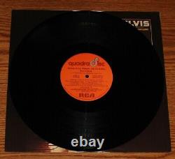 Elvis Presley Aloha From Hawaii QUAD 1st ISSUE With Rare Hype Stickers VPSX-6089