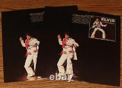 Elvis Presley Aloha From Hawaii QUAD 1st ISSUE With Rare Hype Stickers VPSX-6089