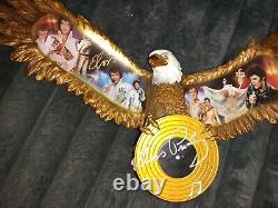 Elvis Presley American Eagle Wall Sculpture 2012 RARE Bradford Exchange