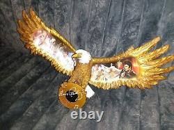 Elvis Presley American Eagle Wall Sculpture 2012 RARE Bradford Exchange