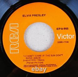 Elvis Presley Any Way You Want Me EPA-965 ORANGE LABEL withRARE CORRECT PIC SLEEVE
