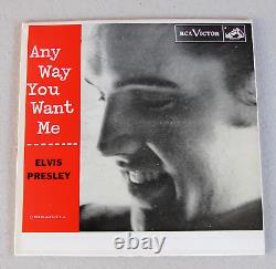 Elvis Presley Any Way You Want Me EPA-965 ORANGE LABEL withRARE CORRECT PIC SLEEVE