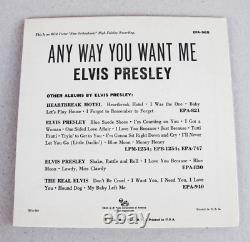 Elvis Presley Any Way You Want Me EPA-965 with Extremely Rare No Banner Sleeve