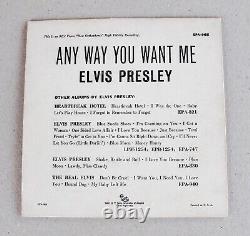 Elvis Presley Anyway You Want Me EPA-965. No Dog Label with Rare Matrix