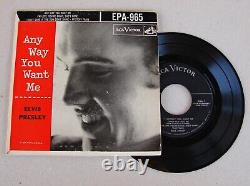 Elvis Presley Anyway You Want Me EPA-965. Orig. 1956 No Dog Label Rare Matrix