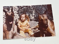 Elvis Presley Authentic Vintage 45+yr Old Photo Ultra Rare Baby Lisa Marie