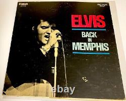 Elvis Presley BACK IN MEMPHIS Vintage PROMO Record Store CounterTop Display RARE