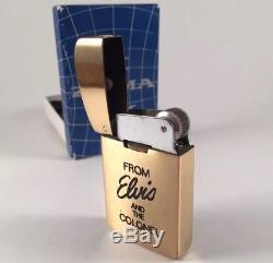 Elvis Presley BIG 50 Lighter Colonel Tom Parker Rare Unused Flawless Condition