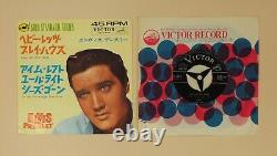 Elvis Presley Baby, Let's Play House Rare Japan 7 SS-1659Japanese EX+