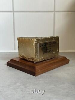 Elvis Presley Beverly Hills Mansion Gold Plated Brick RARE Numbered 411