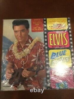Elvis Presley BlueHawaii album sealed in baggy with rare sticker