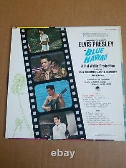 Elvis Presley Blue Hawaii Vinyl Record Rare Version 1977 NM