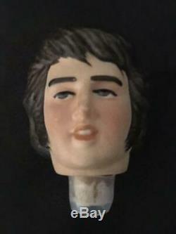 Elvis Presley Bourbon Bottle pottery Figure Music Box McCORMICK rare