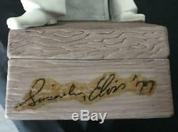 Elvis Presley Bourbon Bottle pottery Figure Music Box McCORMICK rare