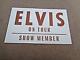 Elvis Presley Brown Show Member 70s Backstage Pass. Rare. Mint