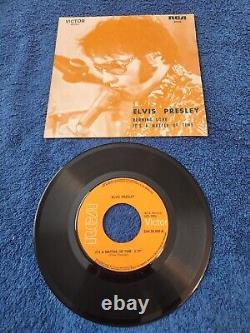 Elvis Presley - Burning Love - MEGA RARE! Portugal 45 RPM - Near Mint