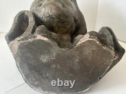 Elvis Presley Bust Sculptor signed Mike Makras Rare 15, 44lbs LARGE Heavy 1977