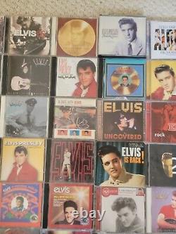 Elvis Presley CD's LOT OF 66 Total Some Very Rare Please See All Photos