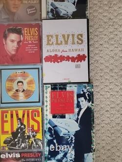 Elvis Presley CD's LOT OF 95 Total Some Very Rare Please See All Photos