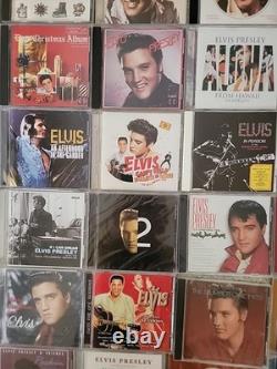 Elvis Presley CD's LOT OF 95 Total Some Very Rare Please See All Photos