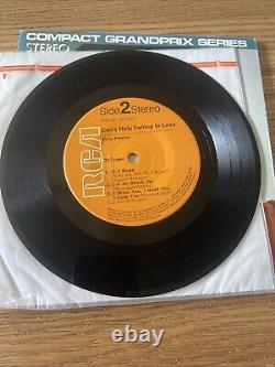 Elvis Presley Can't Help Falling In Love 45 Vinyl Japan Import 1971 7 Rare