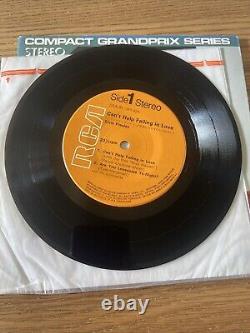 Elvis Presley Can't Help Falling In Love 45 Vinyl Japan Import 1971 7 Rare