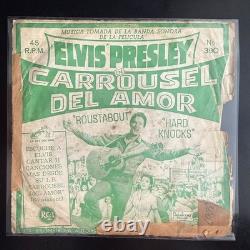Elvis Presley Carrousel Del Amor (hard Knocks/roustabout) Rare Peru Press 45