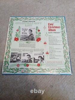 Elvis Presley Christmas Album 1960 Stereo USA Rca Victor Original Rare