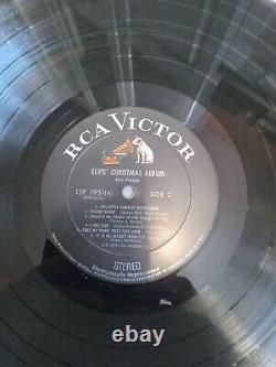 Elvis Presley Christmas Album 1960 Stereo USA Rca Victor Original Rare