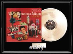 Elvis Presley Christmas Album Framed Lp Vinyl Record Display Rare Loc-1035
