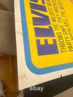 Elvis Presley Clambake 1967 Original Three Sheet Movie Poster -RARE