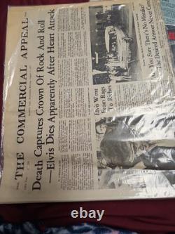 Elvis Presley Collection Newspapers Magazines Vintage Rare