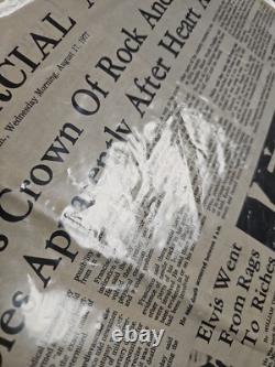 Elvis Presley Collection Newspapers Magazines Vintage Rare
