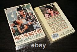 Elvis Presley Collectors That's the Way It Was / Is Boxset 3 DVD 8 CD (RARE)