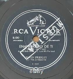 Elvis Presley Colombia 78 RPM Ultra Rare Fame And Fortune / Stuck On You Ex