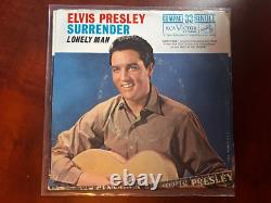 Elvis Presley Compact 33 Surrender / Lonely Man' ULTRA RARE Original 1961