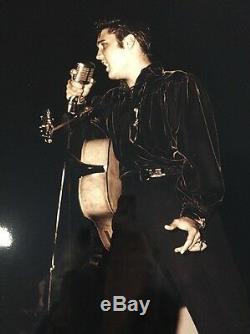 Elvis Presley Concert Photo From Original Negative By Terry Wood RARE