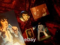 Elvis Presley Concert Program. Rare Photos Buttons Mecklace 1970s
