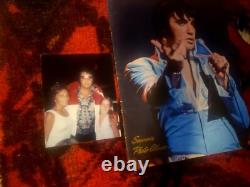 Elvis Presley Concert Program. Rare Photos Buttons Mecklace 1970s