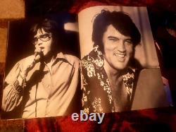 Elvis Presley Concert Program. Rare Photos Buttons Mecklace 1970s