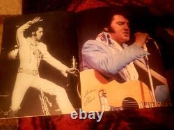 Elvis Presley Concert Program. Rare Photos Buttons Mecklace 1970s